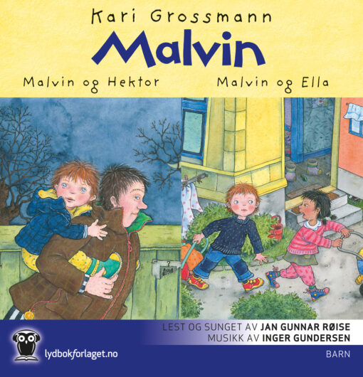 Lydbok - Malvin og Ella + Malvin og Hektor-