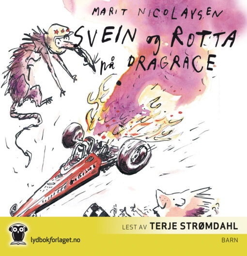 Lydbok - Svein og rotta på dragrace-