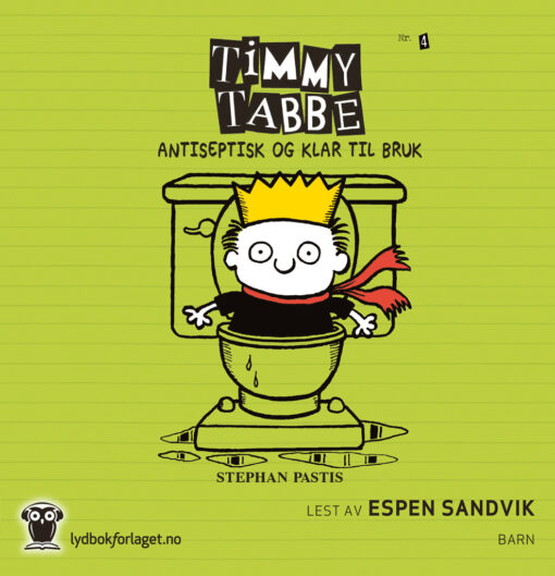 Lydbok - Timmy Tabbe 4: Antiseptisk og klar til bruk-