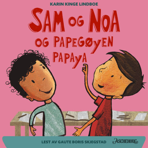 Lydbok - Sam og Noa og papegøyen Papaya-